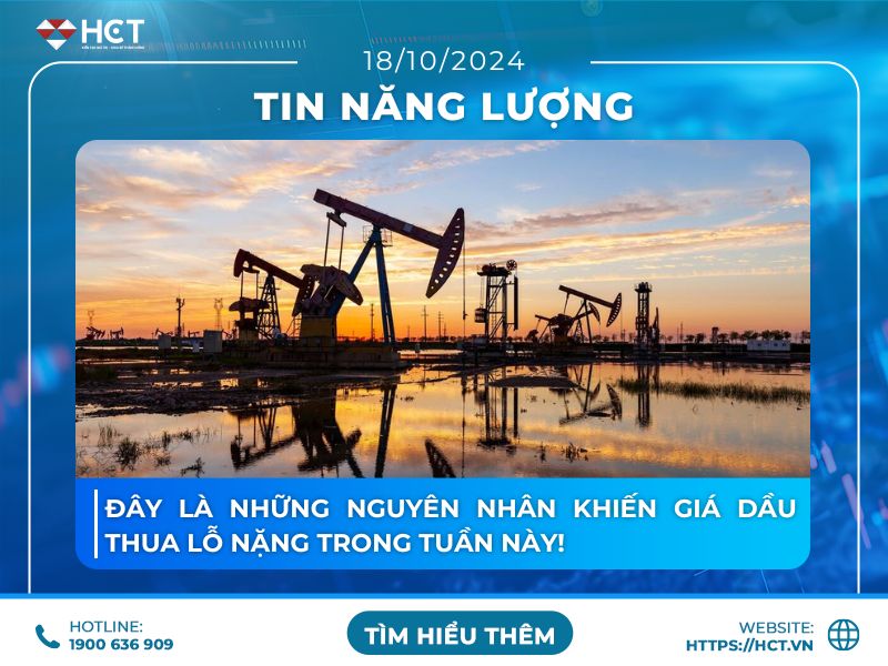 Giá dầu lỗ nặng trong tuần 