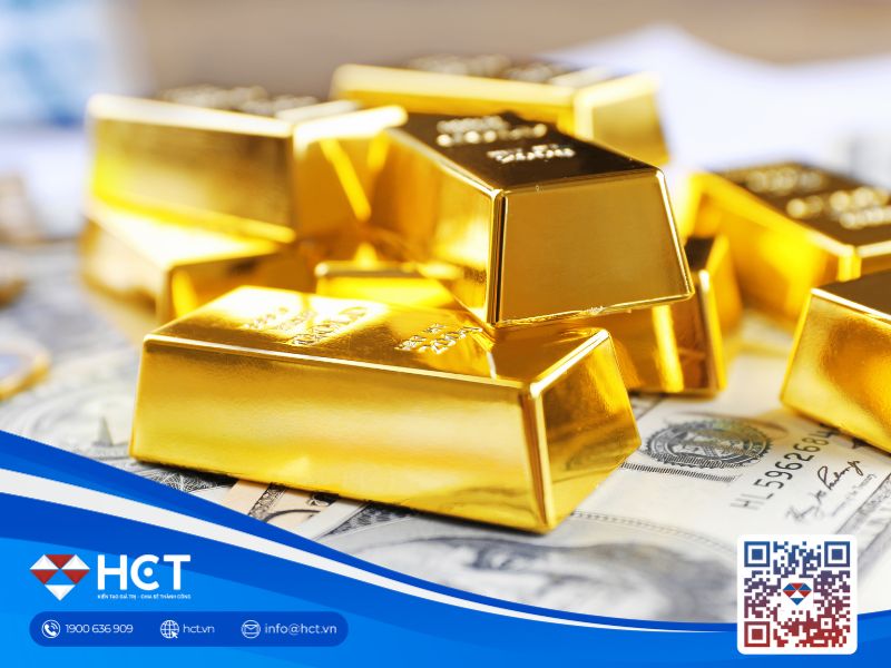 Giá vàng thế giới tăng nhẹ, bến đỗ an toàn giữa cơn bão địa chính trị và kinh tế