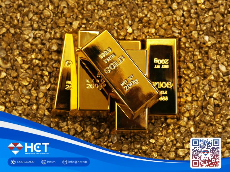 Giá vàng thế giới ghi nhận tháng giảm mạnh nhất trong hơn 1 năm