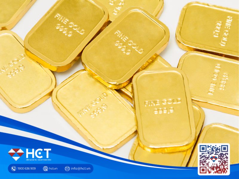 Giá vàng thế giới nhích lên giữa lo ngại địa chính trị và kỳ vọng lãi suất Fed