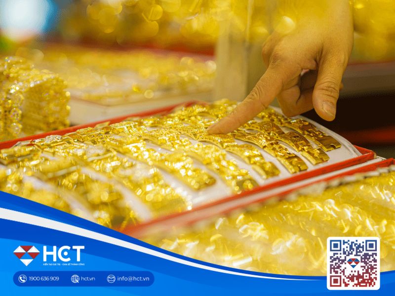 Giá vàng trong nước tiếp đà tăng, chưa có dấu hiệu hạ nhiệt
