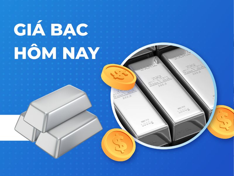 Giá bạc hôm nay - cập nhật giá bạc hằng ngày mới nhất