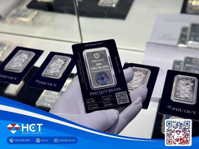 Giá bạc đảo chiều giảm nhẹ trên cả thị trường nội địa và quốc tế