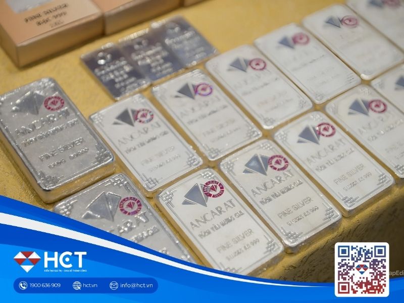 Giá bạc đồng loạt giảm sau nhiều phiên biến động mạnh