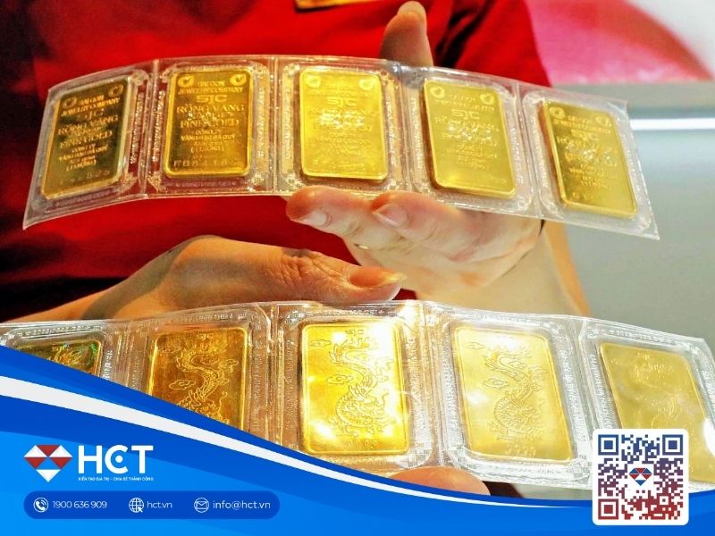 Giá vàng thế giới đi lên, trong nước "án binh bất động''