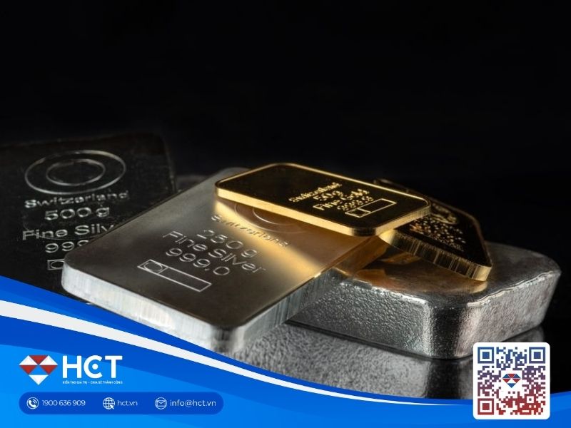 Giá bạc tiếp tục tăng mạnh nhờ tâm lý trú ẩn