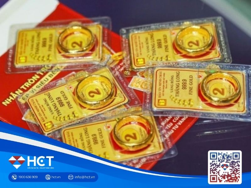 Giá vàng trong nước bật tăng mạnh trước những bất ổn tài chính quốc tế