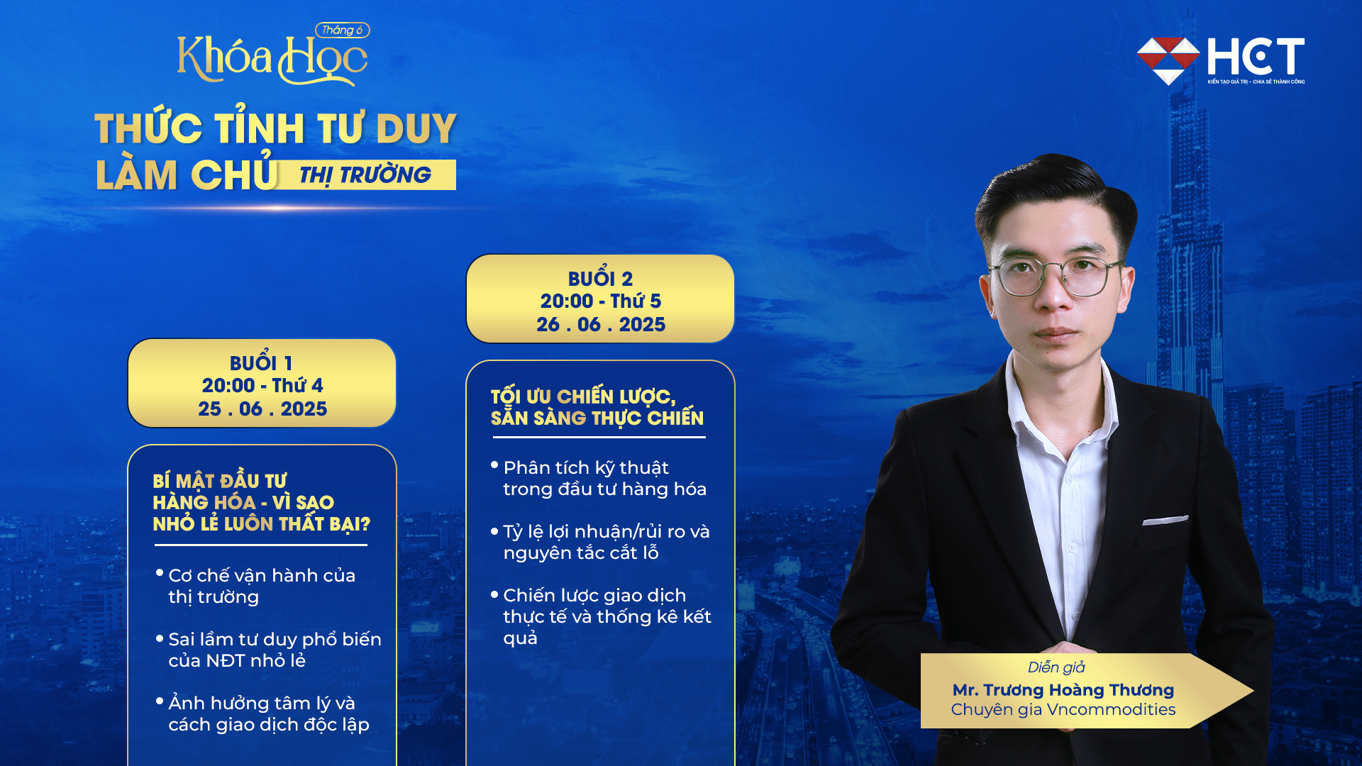 Khóa học Thức tỉnh tư duy - Làm chủ thị trường