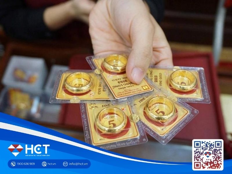 Giá vàng trong nước đồng loạt giảm sâu
