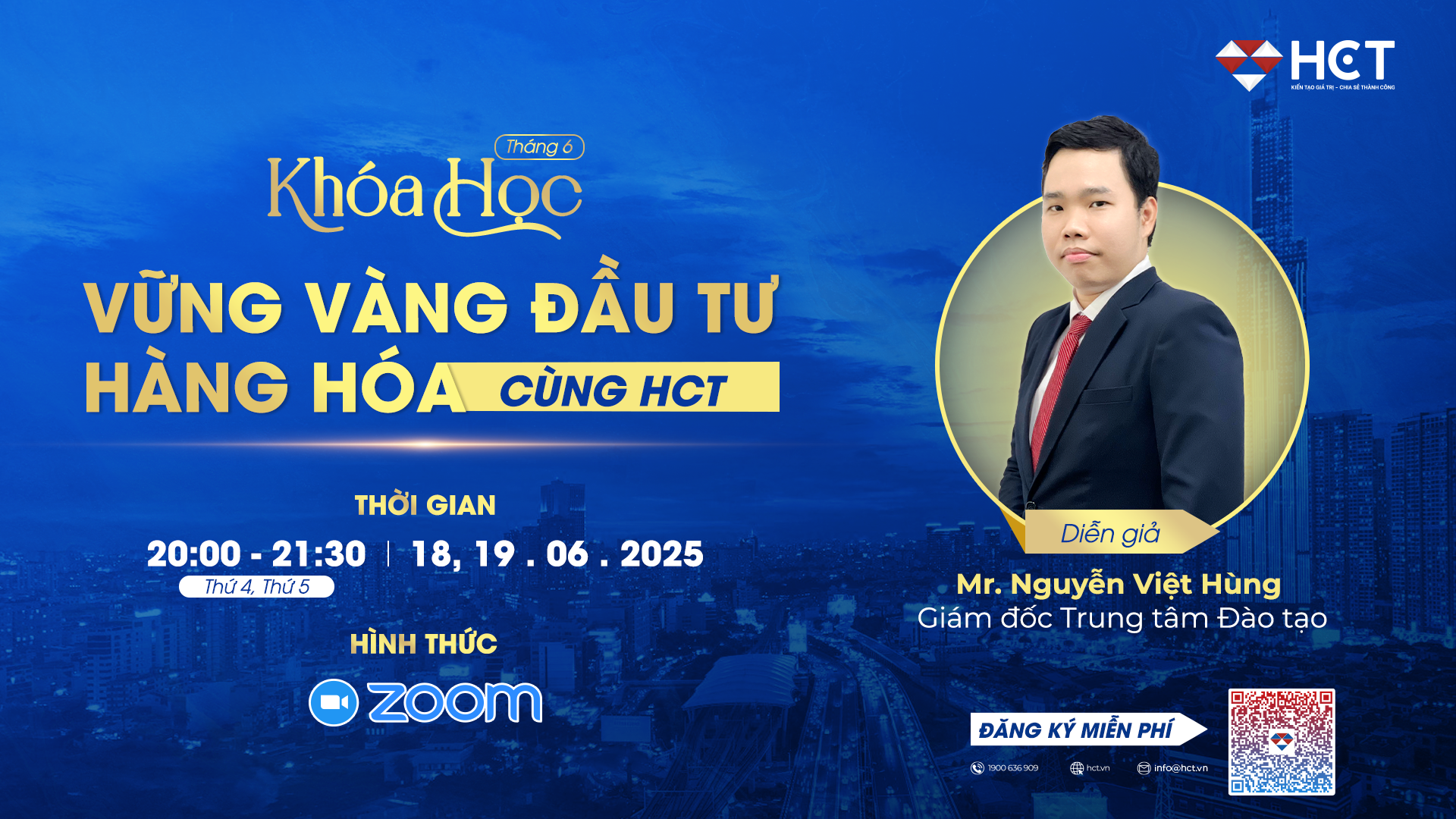 Khóa học vững vàng đầu tư hàng hóa