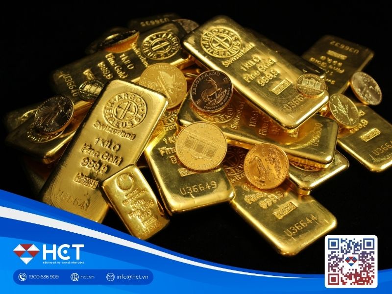 Giá vàng thế giới ổn định trước quyết sách của Fed