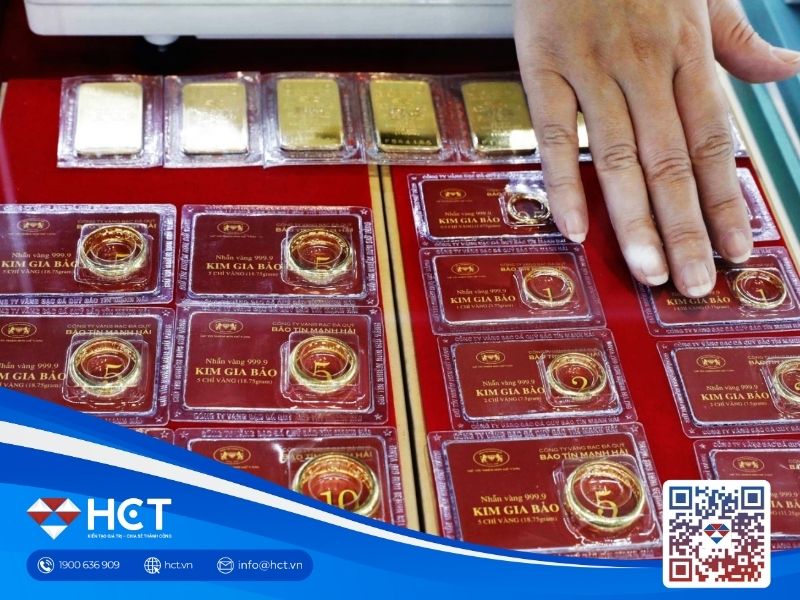 Giá vàng trong nước giữ xu hướng đi ngang