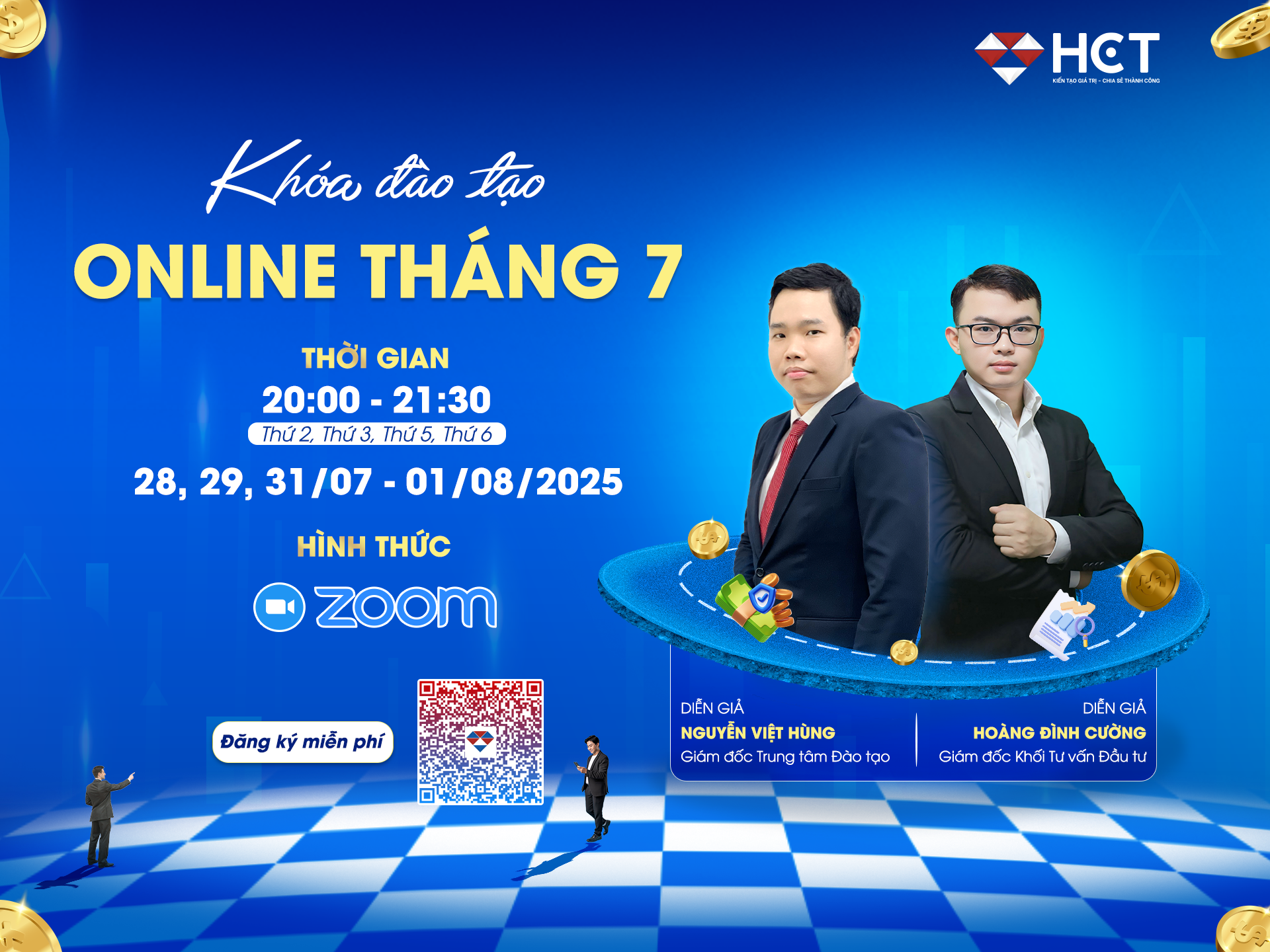Khóa đào tạo online tháng 7: Học đầu tư hàng hóa từ cơ bản đến nâng cao cùng HCT