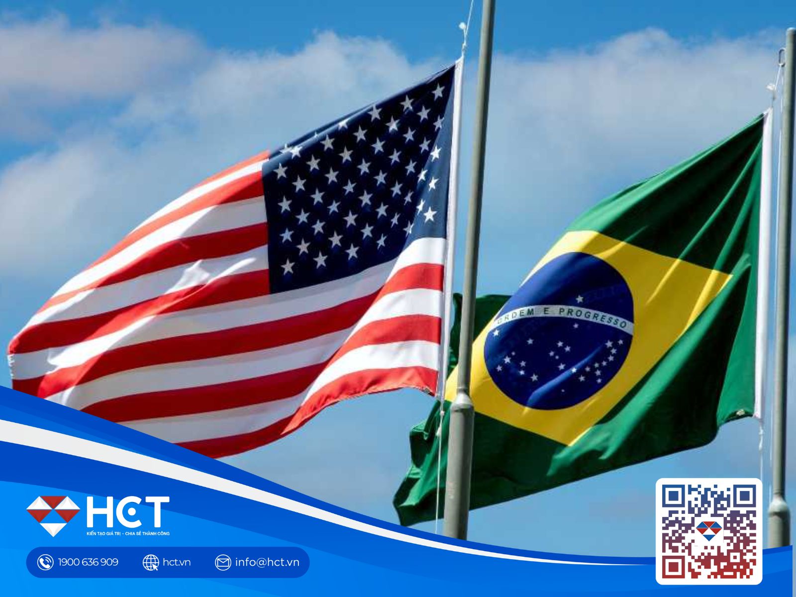 Chính sách thuế quan mới của Mỹ với Brazil