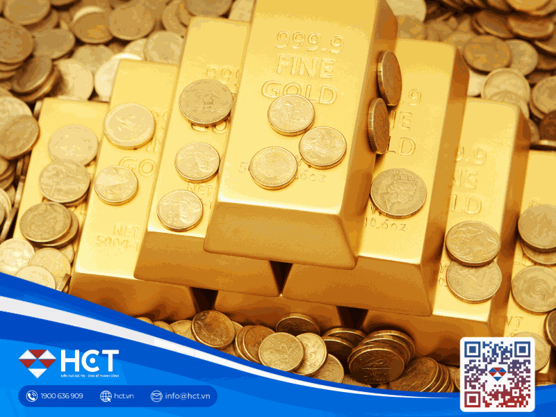 Giá vàng thế giới ngày 2/9 giảm xuống mức thấp nhất hơn 3 tuần