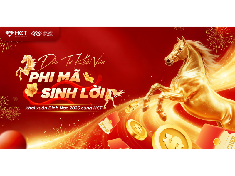 Đầu tư khởi vận – Phi mã sinh lời: Khai xuân 2026 cùng HCT