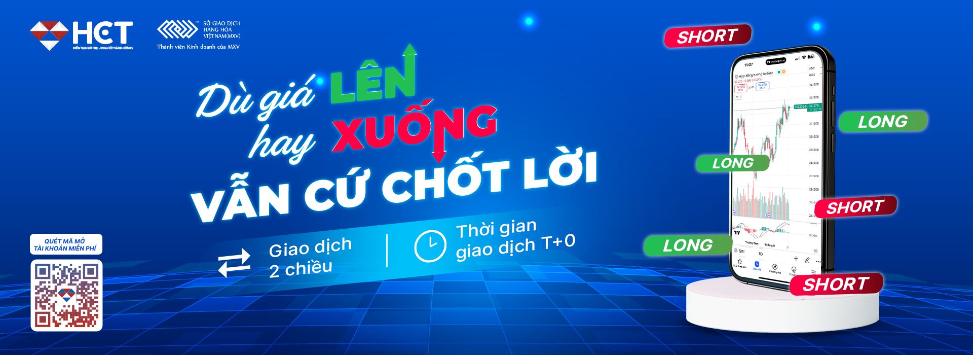 Vững vàng đầu tư hàng hóa cùng HCT
