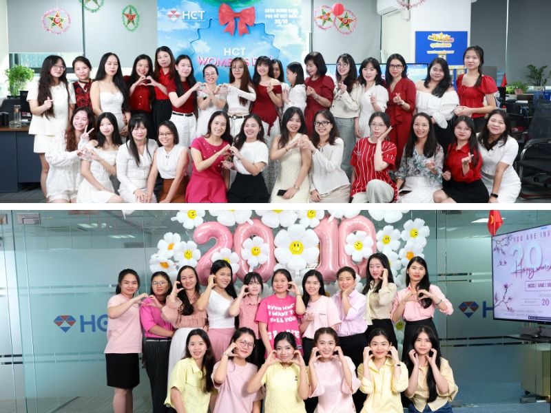 HCT chào mừng Ngày Phụ nữ Việt Nam 20/10: Lan tỏa văn hóa gắn kết và tri ân