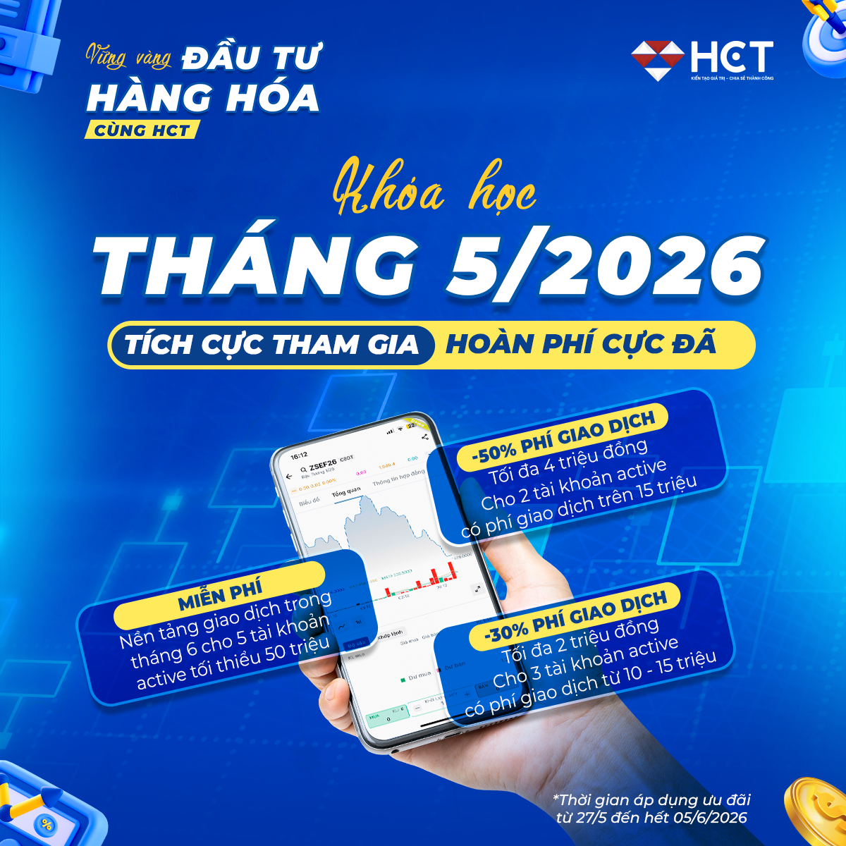 Chương trình ưu đãi khóa học tháng 5/2026