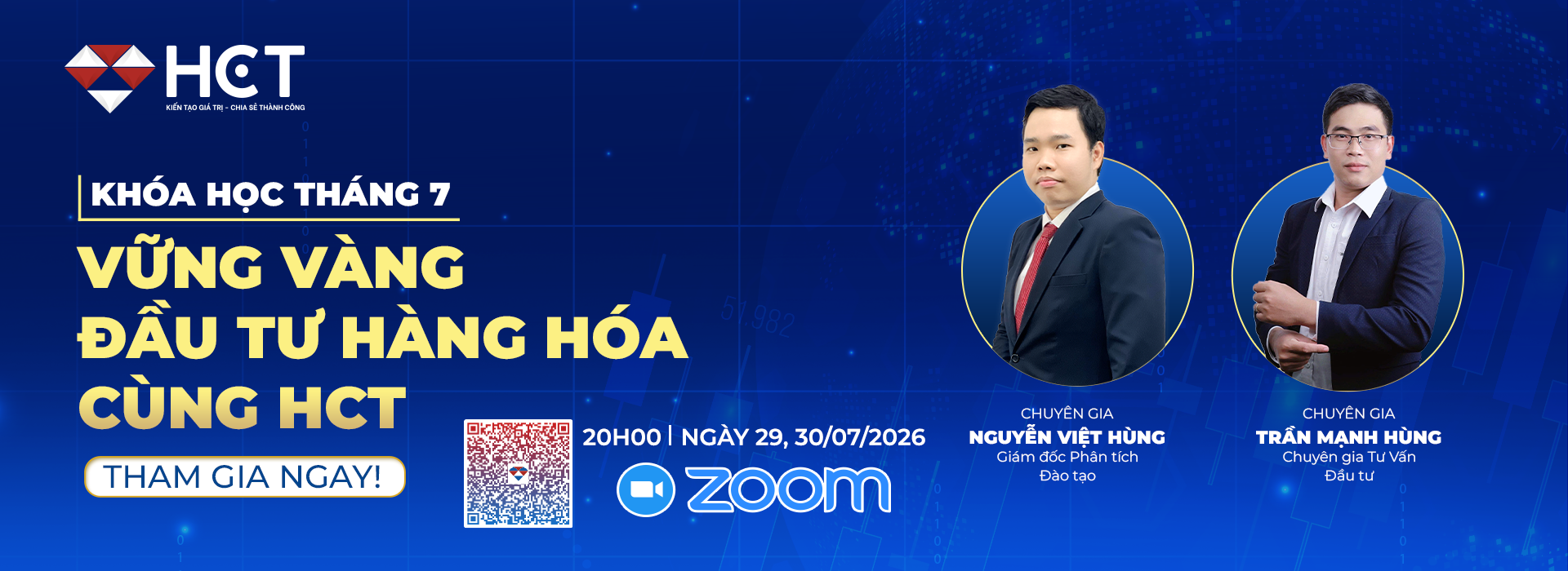 Vững vàng đầu tư hàng hóa cùng HCT