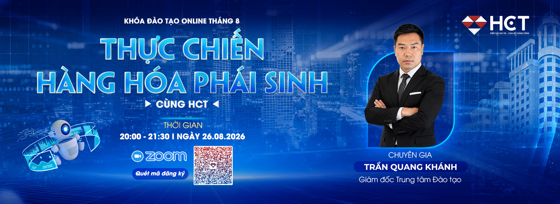 Vững vàng đầu tư hàng hóa cùng HCT