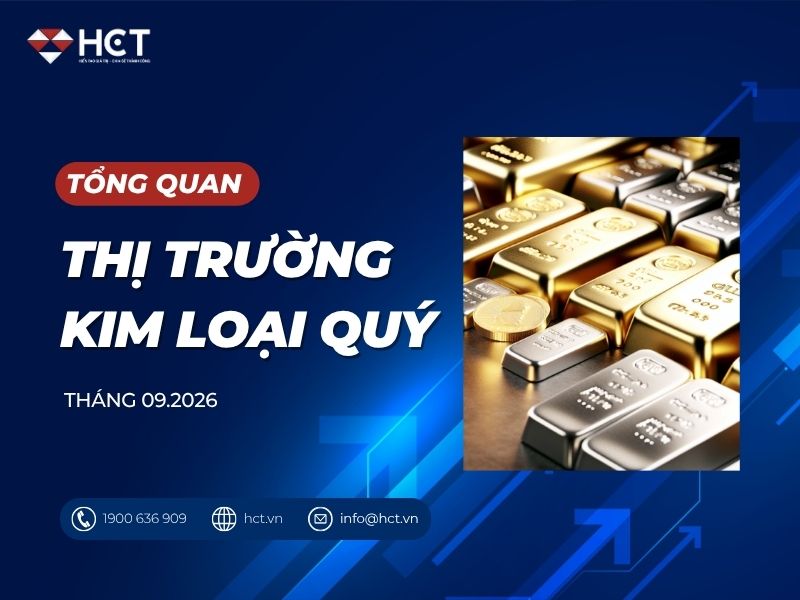 Tổng quan thị trường kim loại quý - Tháng 9/2026