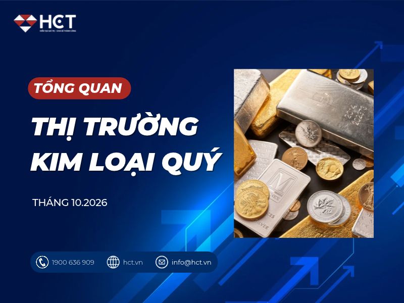 Tổng quan thị trường kim loại quý - Tháng 10/2026